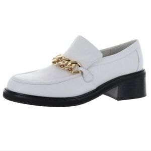 Aqua from Bloomingdales Lena Lizard Embossed Platform Loafers NWB